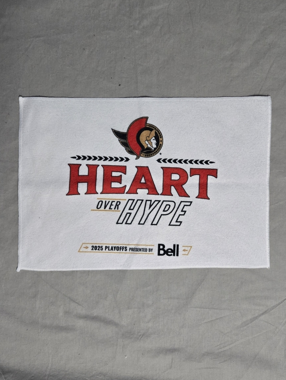 (3 for $10 Knickknacks) Ottawa Senators NHL 2025 Playoff Towels Hockey
